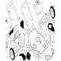 McCulloch PRE6556 - 96141009400 - 2007-04 - Frame Parts Diagram