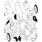 McCulloch PRE6556 - 96141009404 - 2008-02 - Frame Parts Diagram