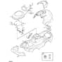 Primo 75 Years Ltd Edition - 2009 - 13-2414-52 - Mountfield Front Mower Bodywork Diagram