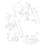 Toro ProLine 113cm - 31040 (324000285 - 324999999) Hopper Lift Frame