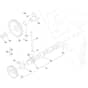 Toro ProLine 113cm - 31040 (324000285 - 999999999) Camshaft and Idle Gear Shaft