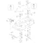 Toro ProLine 113cm - 31040 (326000000 - 326999999) Cutting Deck Blade and Pulley