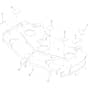 Toro Proline Mid-Size 122cm - 44424TE (413000000 - 417999999) Deck Decal No. 138-6805