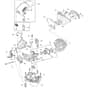 Makita PS-5105H - Petrol Chain Saw - Power Tool 02 Diagram