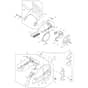 Makita PS-6400 - Engine Chain Saw - Power Tool 06 Diagram
