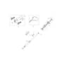 PTH 2500 - Efco Pole Pruner Transmission Diagram