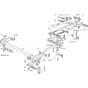 PTX 175 HD - 2020-2022 - 2T1740473/C20 - Castel Garden Ride On Mower Deck Lifting Diagram