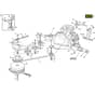 PTX 190 HD - 2024 - 2T0780473/C24 - Castel Garden Ride On Mower Loncin Transmission Diagram