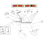 PTX 200 HD - 2013-2022 - 2T0950273/Y13 - Castel Garden Ride On Mower Electric Parts Diagram