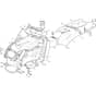 PTX 210 HD - 2022-2025 - 2T0980473/C22 - Castel Garden Ride On Mower Body Diagram