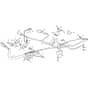 PTX 210 HD - 2022-2025 - 2T0980473/C22 - Castel Garden Ride On Mower Gearbox Controls Diagram