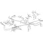 PTX 220 HD - 2013-2022 - 2T1310273/Y13 - Castel Garden Ride On Mower Gearbox Controls Diagram