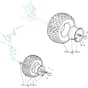 PTX 230 HD - 2022-2023 - 2T1310473/C22 - Castel Garden Ride On Mower Wheel Diagram