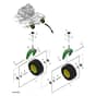 John Deere Q850R - PC16649 - Caster Wheel - ST1882348