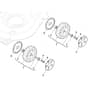 QUATTRO 16 4in1 - 2020 - 2L0431827/AT9 - Atco Rotary Mower Wheels Diagram
