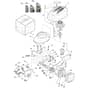 QUATTRO 16S 4in1 - 2021-2024 - 2L0432847/AT1 - Atco Rotary Mower Engine Diagram