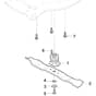 QUATTRO 19SE 4in1 - 2016-2020 - 294502527/AT6 - Atco Rotary Mower Blade Diagram