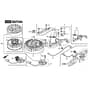 QUATTRO 19SH 4in1 - 2015-2018 - 294506837/AT5 - Atco Rotary Mower Flywheel Diagram