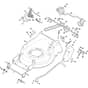 QUATTRO 22SH BBC 4in1 - 2018-2021 - 294568837/AT8 - Atco Rotary Mower Deck Diagram