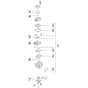 McCulloch Quattro 52 PM - 2008-02 - Carburettor Parts Diagram