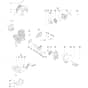 McCulloch Quattro 52 PM - 2008-02 - Chassis, Engine & Pulleys Parts Diagram