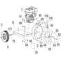 Billy Goat QV550H - QV550H Vacuum Main Diagram