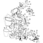 Billy Goat QV550HEU - QVEU Push Vacuum Main (2) Diagram