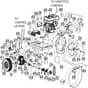 Billy Goat QV550HSPEU - QVSPEU Vacuum Main Diagram