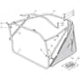 R25M - 2008 - 299971536/BQ - Mountfield Ride On Mower Grasscatcher Diagram