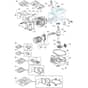 R25V - 2011-2013 - 2T0030436/BQ - Mountfield Ride On Mower WBE0704 Cylinder Diagram