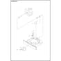 Husqvarna R 214C - 970519401 - Chassis Rear 01