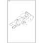 Husqvarna R 214C - 970519401 - Chassis / Frame