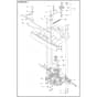 Husqvarna R 214C - 970519401 - Chassis Rear 02