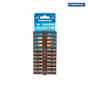 Rawlplug Brown Uno Plugs 7mm x 30mm Card of 48 - 68-555
