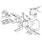 Genuine Stihl RE142 / C - Regulation valve block