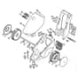 Genuine Stihl RE360 K PLUS / H - Chassis, Machine cover