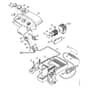 Genuine Stihl RE362 / E - Control box, Power cable