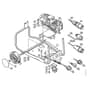 Genuine Stihl RE520 W / M - Chassis, Connecting cable