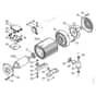 Genuine Stihl RE581 PLUS / B - Electric motor RE 551 PLUS, 581