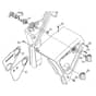 Genuine Stihl RE581 / R - Instrument panel