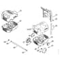 Genuine Stihl RE800 K / A - Chassis RE 800 KM, Machine cover