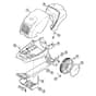 Genuine Stihl RE820 KM / A - Machine cover, Chassis
