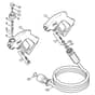 Genuine Stihl RE880 W / R - Spray gun, High-pressure hose