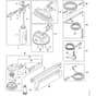 Stihl RE90 - Accessories Re 80 - 170 Plus - Parts Diagram
