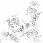 Stihl REA 60.0 PLUS - Cover, Hose Reel, Switch, Air Baffle, Battery Compartment - Parts Diagram