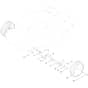 Toro Recycler S55ABC 55cm - 21772 (411999881 - 999999999) Front Wheel and Height-of-Cut