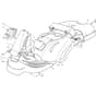Rider 28 H - 2012-2013 - 2T0210247/AT2 - Atco Ride On Mower Body Diagram