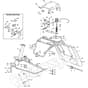 Rider 28H - 2021 - 2T0210447/AT1 - Atco Ride On Mower Frame Diagram