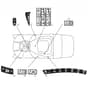 RM1228 - 2010 - 2T0110233/M10 - Mountfield Ride On Mower Labels Diagram