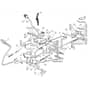 RM1228 H - 2010 - 2T0210233/M10 - Mountfield Ride On Mower Controls Diagram